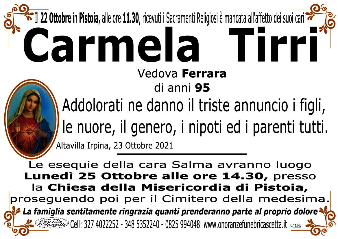 CARMELA TIRRI