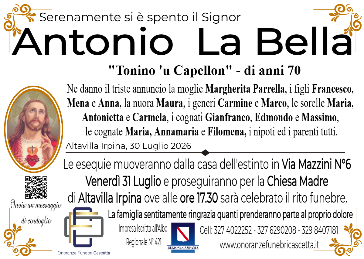 ANTONIO LA BELLA