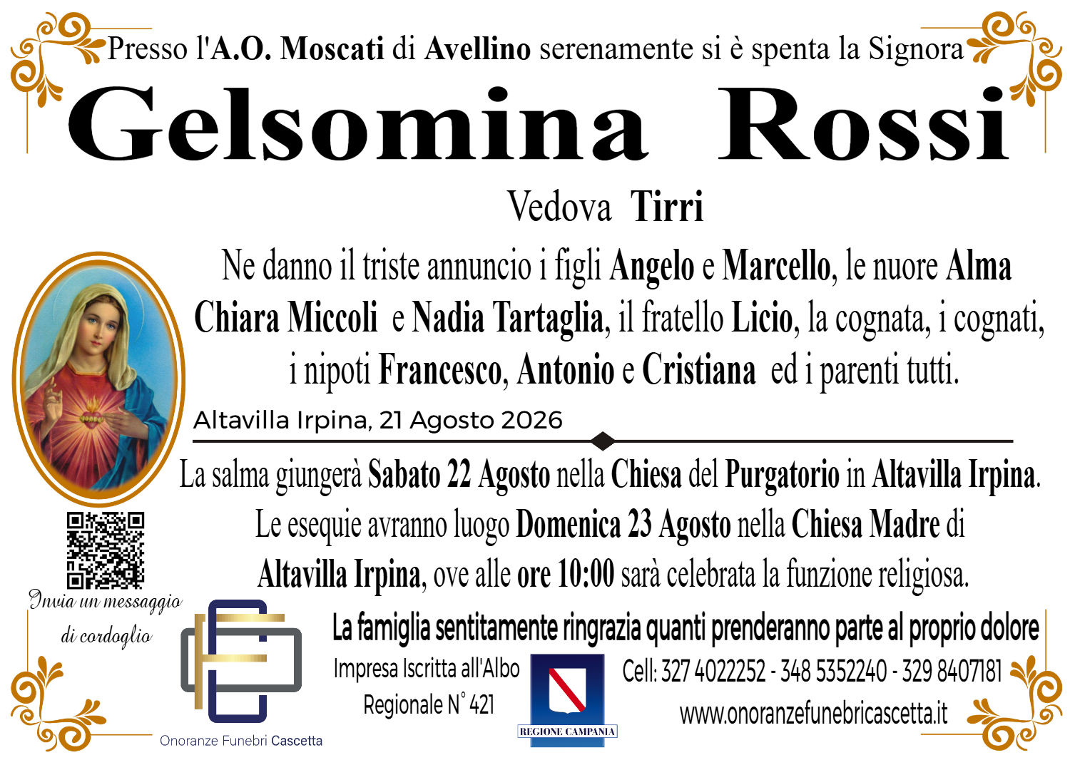 GELSOMINA ROSSI