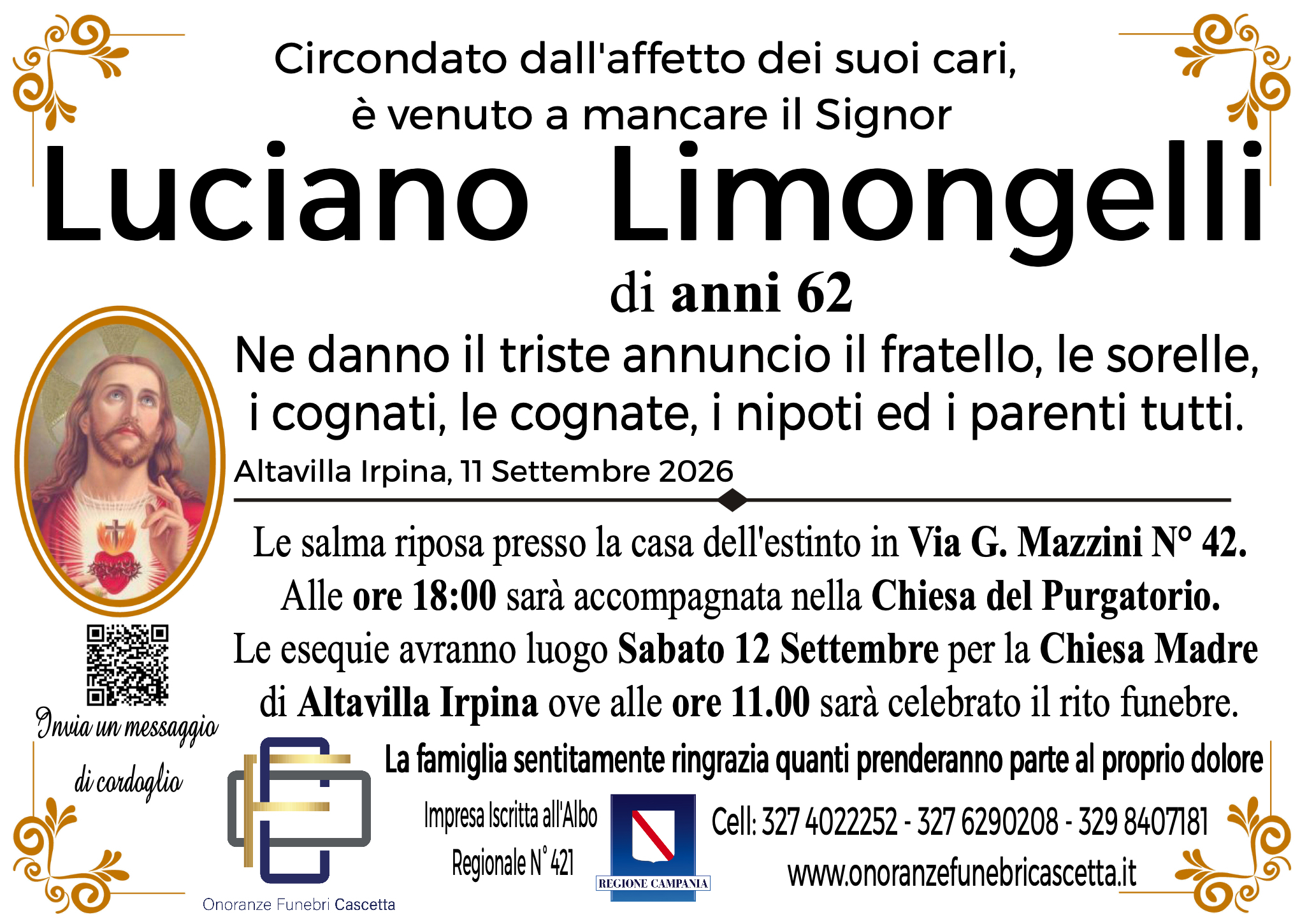 LUCIANO LIMONGELLI