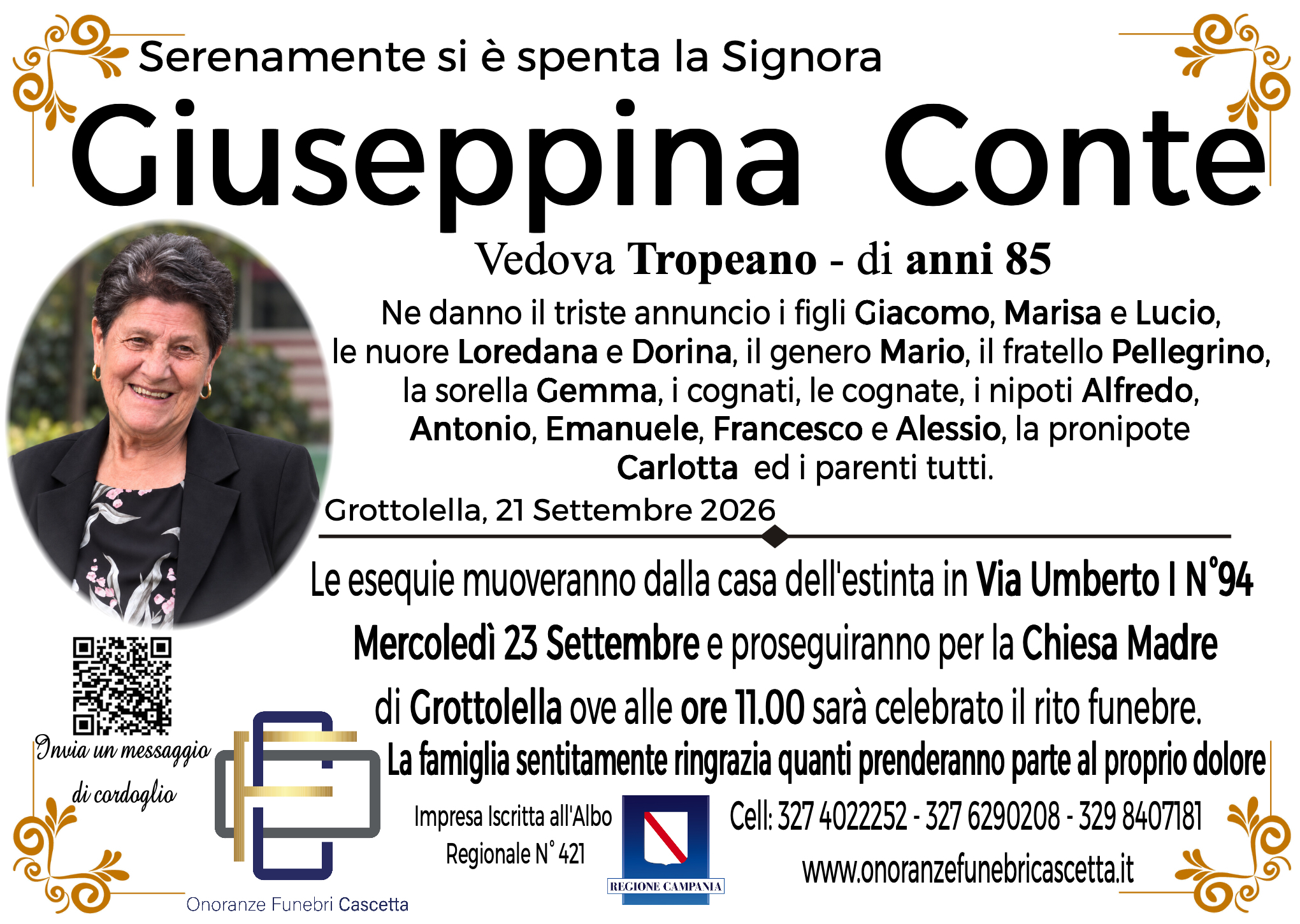 GIUSEPPINA CONTE