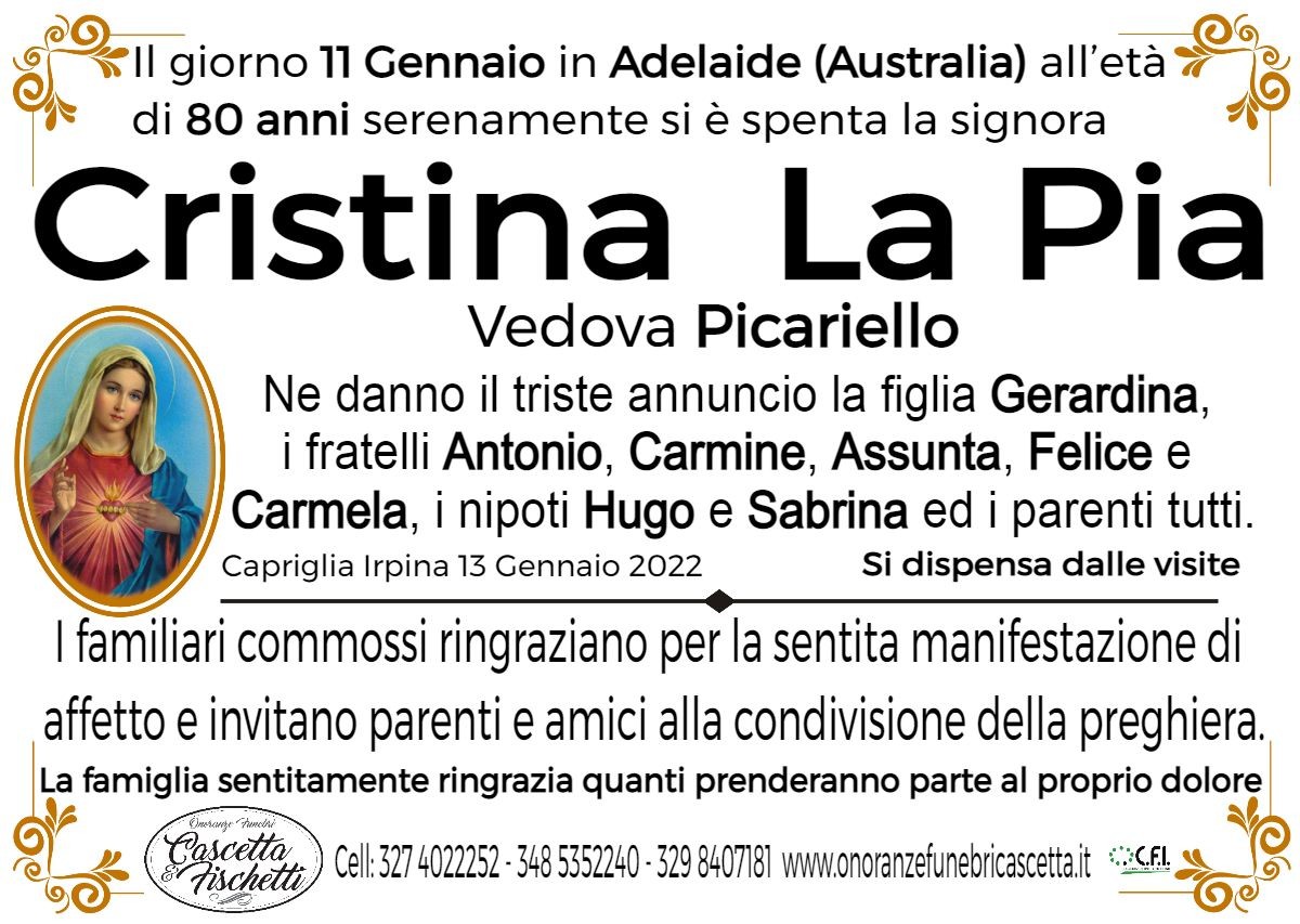 Cristina La Pia